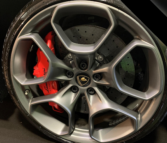 Wheel after detailing